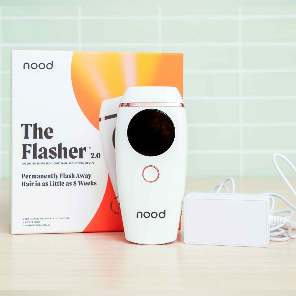 BNIB Nood The Flasher 2.0 Hair Removal Device IPL
